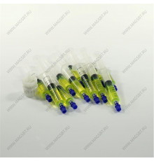 TR1058.J7.P1 Жидкость определения утечек UV авто 7,5мл BRILLIANT к-кт 12 шт адаптер QC R134a