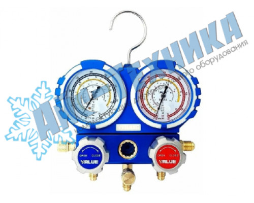 Коллектор 2-вент. Value VMG-2-R-32-B-03 (68мм, блистер)